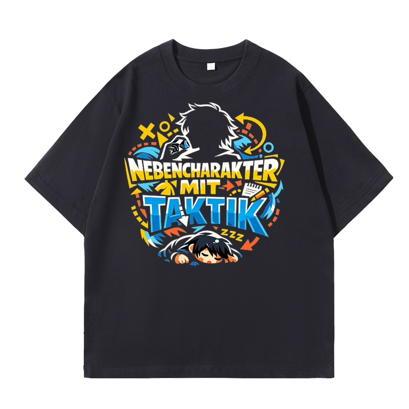 T-Shirt Taktik-Nebencharakter Anime Style