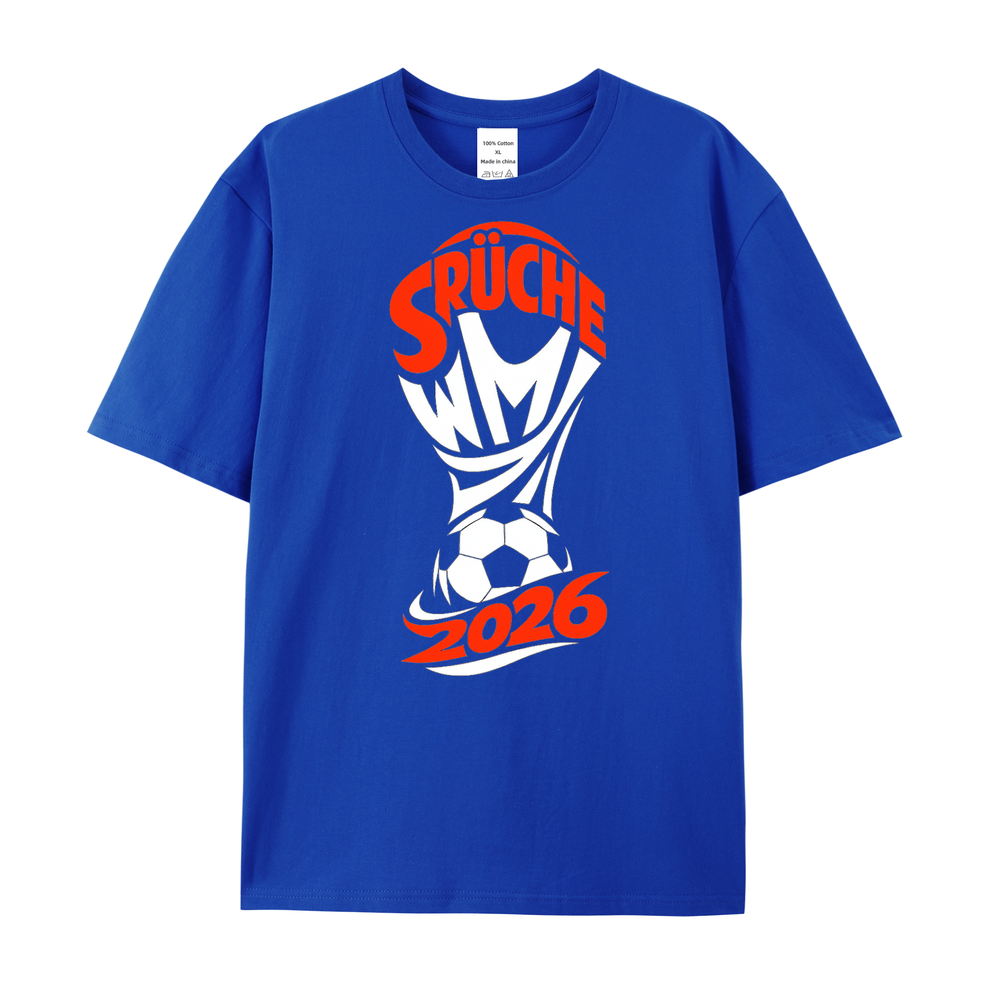 T-shirt Erlesene Anstoßparodie WM 2026 Vintage Vibe