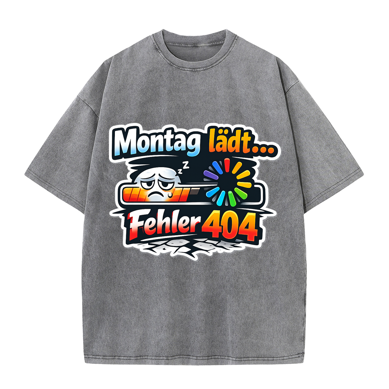 T-shirt Montag Ladefehler im flackernden Morgenlicht