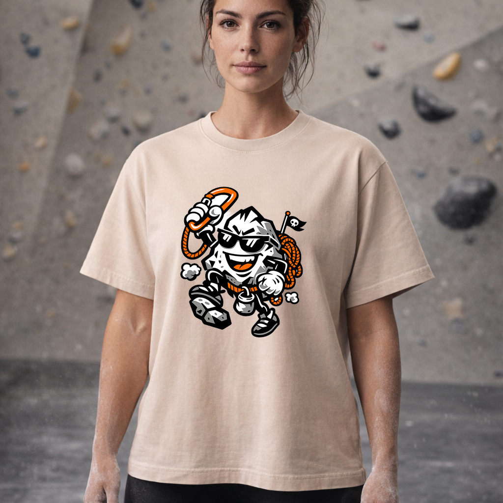 T-shirt Gravity Grin – Lächeln trotz Schwerkraft