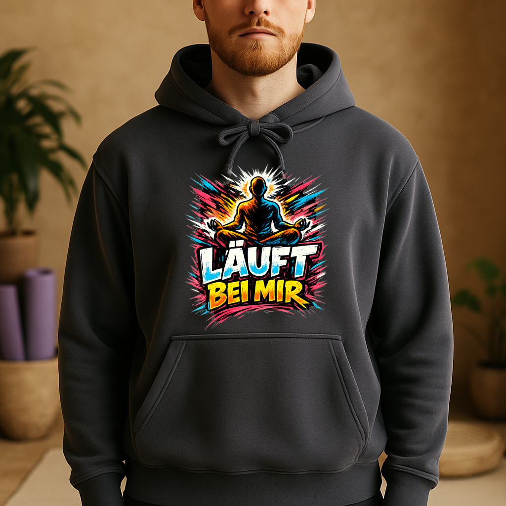 Hoodie Yoga Flow Läuft bei mir