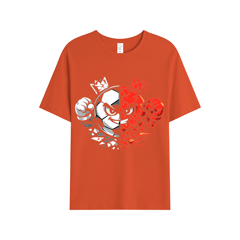 T-shirt Stolzer Wirbelgeist im Fußballwirbel