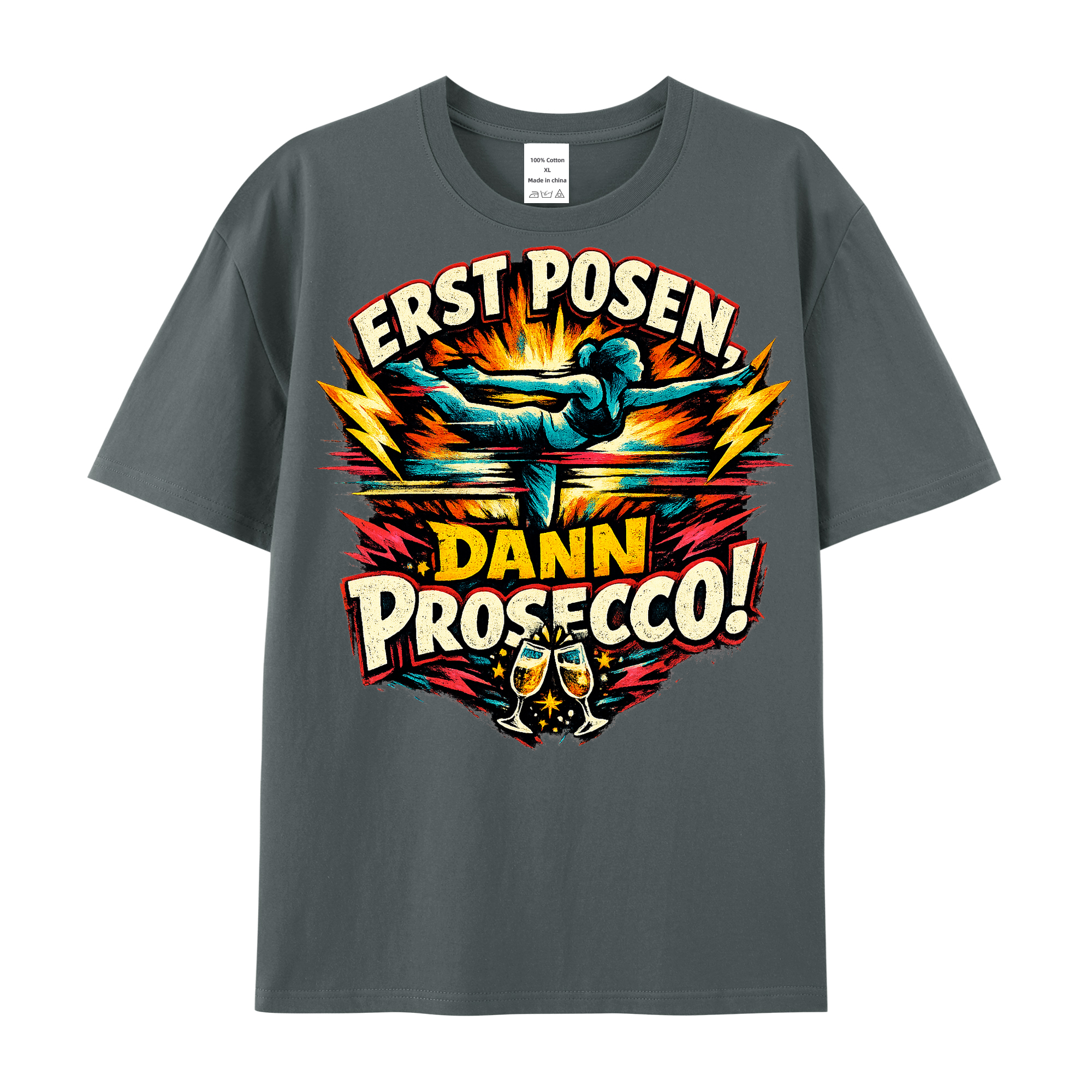 T-Shirt Pose & Prosecco Genussshootout