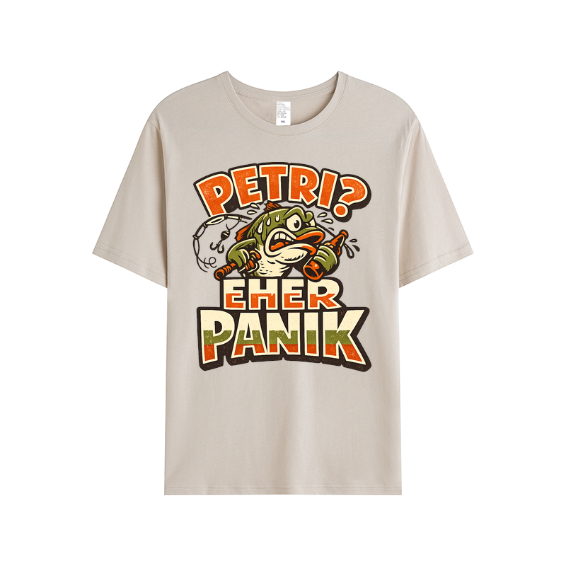 T-Shirt Petri Panik Angler Humor