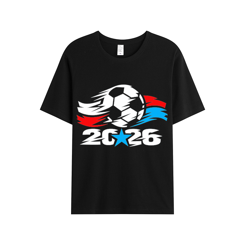 T-shirt Glänzendes Riesensymbol der WM 2026