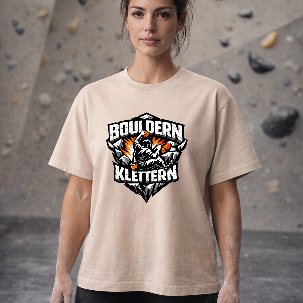 T-shirt – 100% gekämmte Baumwolle – Unisex / 300g Gritstone