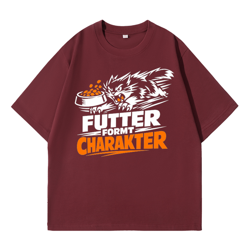 T-Shirt Katzencharakter Futterformel