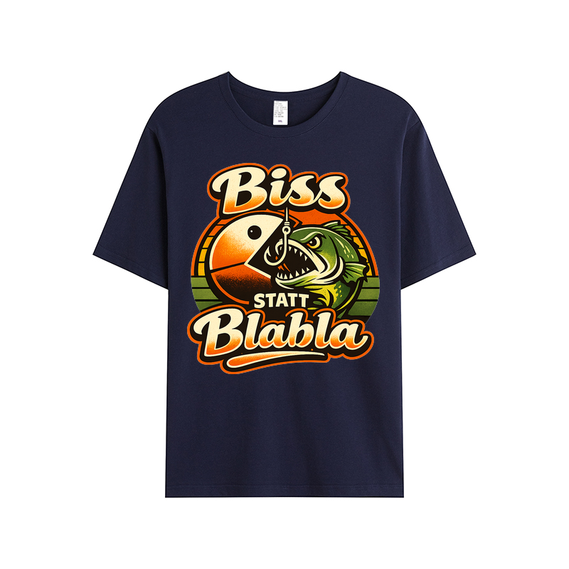 t-shirt Biss statt Blabla Angler Edition
