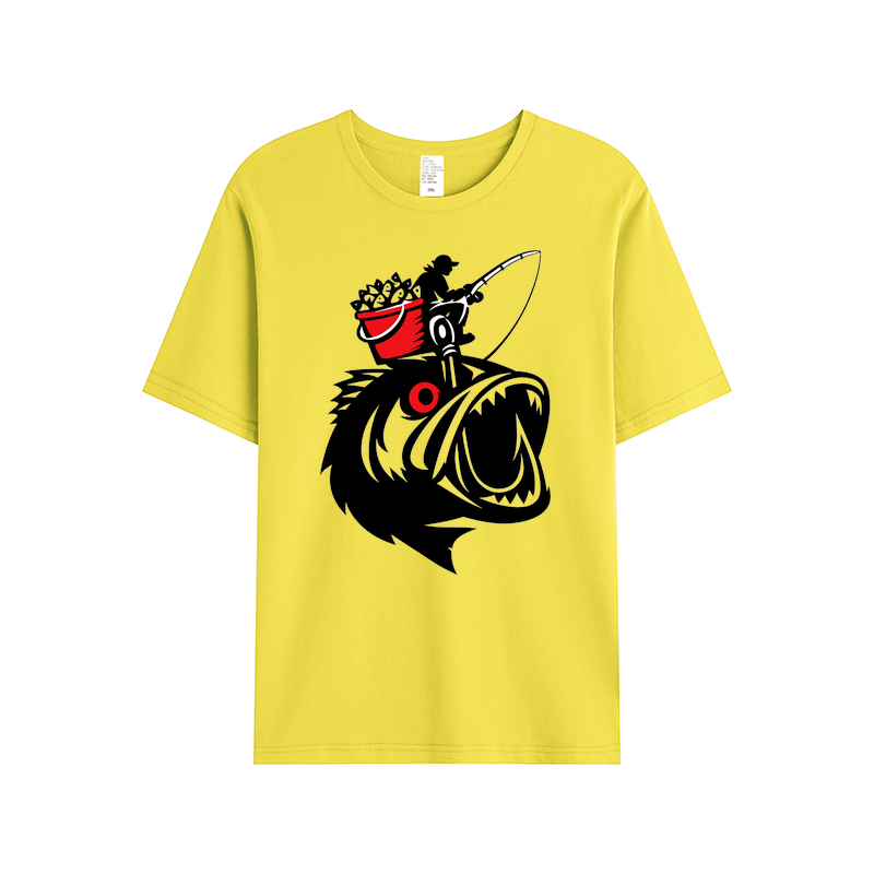 T-Shirt Angelglück am Wasser