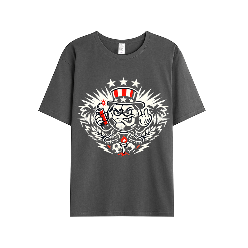 T-shirt Rasender Papierlöwe im Flutlichtrausch