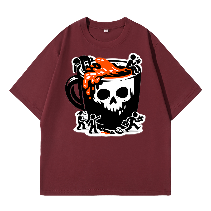 T-shirt Kaffee-Kollaps Kollegen Humor