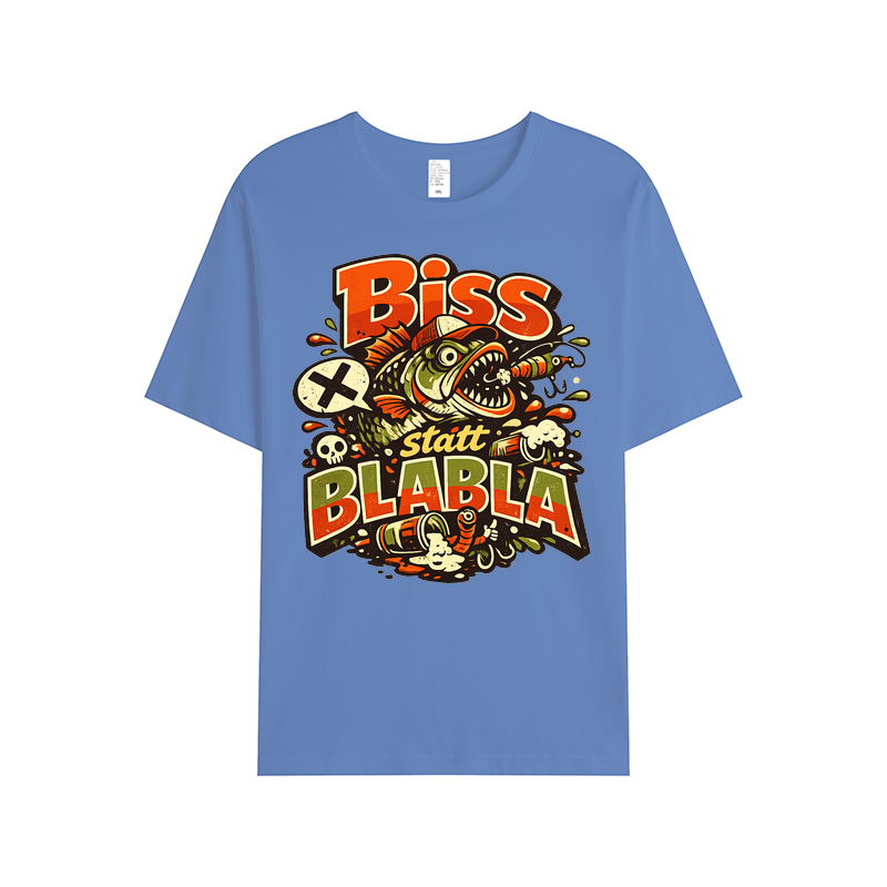 t-shirt Biss statt Blabla Anglerstyle