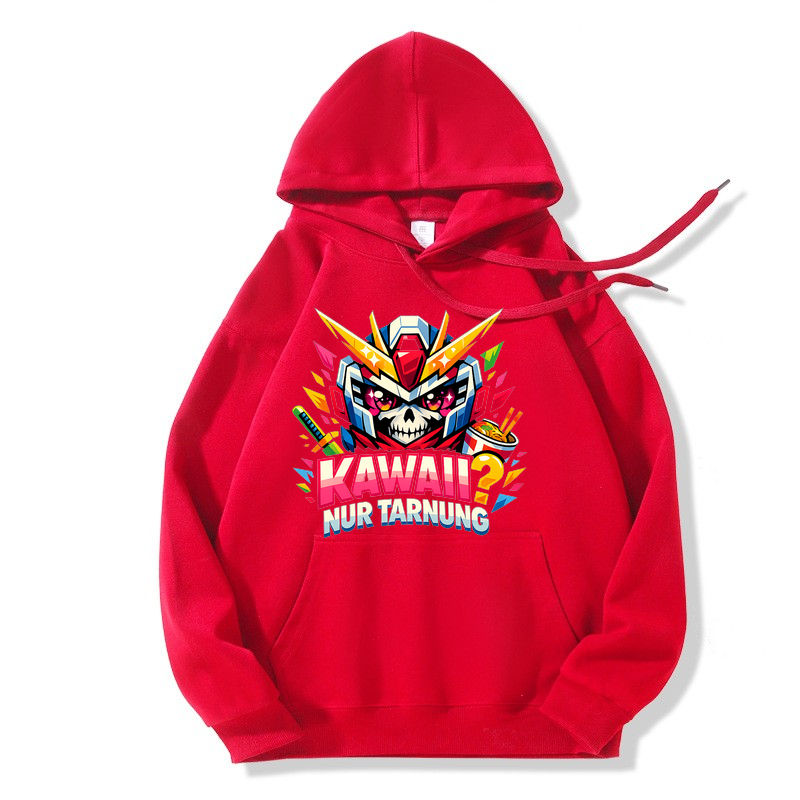 Hoodie Kawaii Tarnmodus