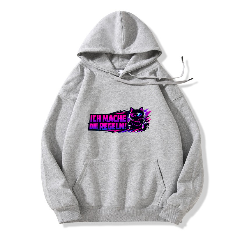 Hoodie Katzenboss Ich mache die Regeln!