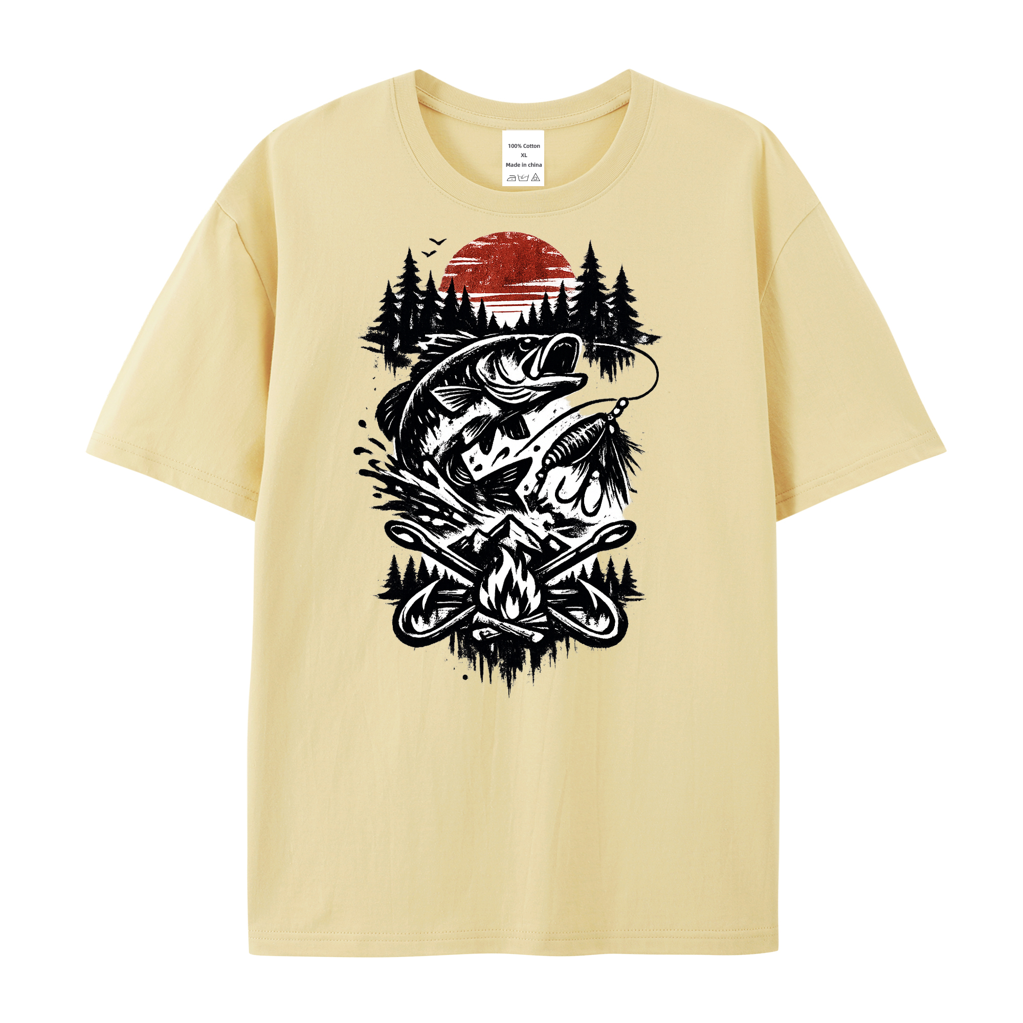 T-Shirt Anglerherz Abenteuer