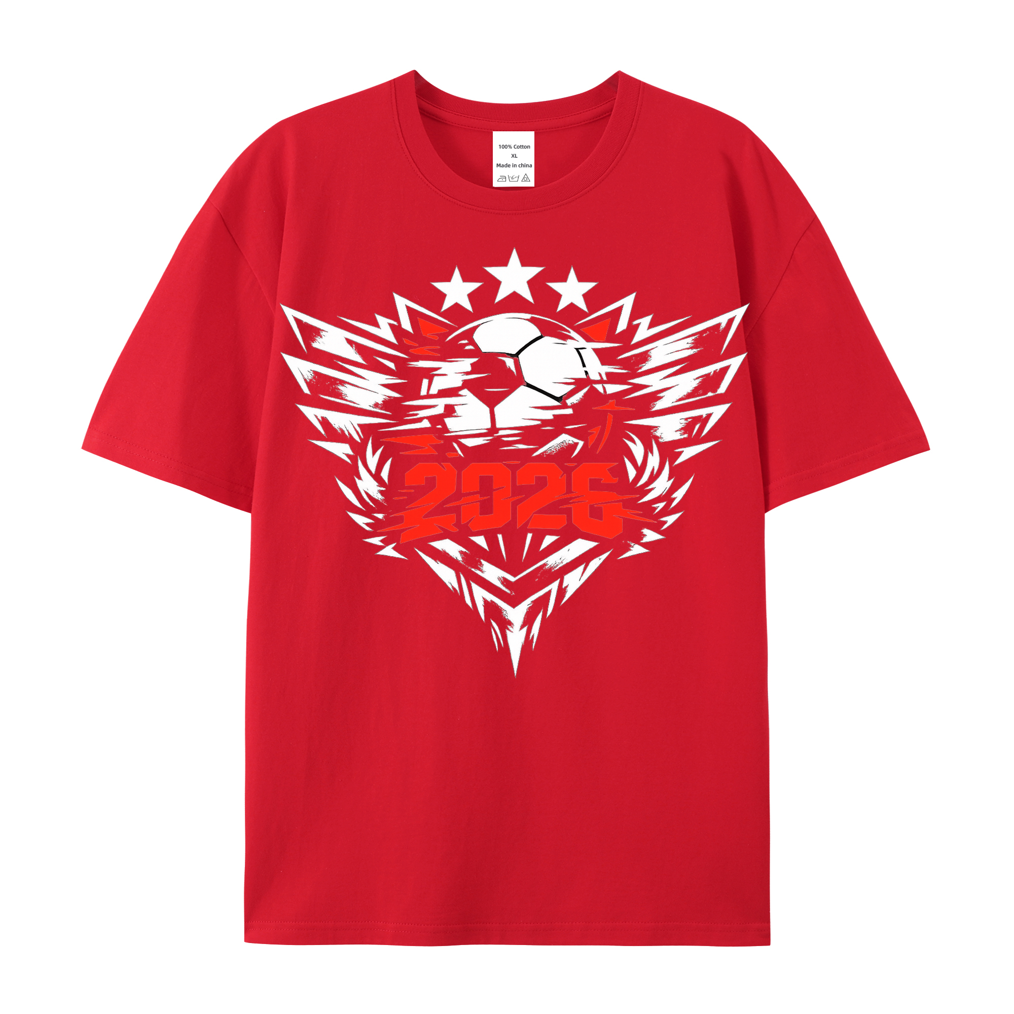 T-shirt Stahlkamm Emblem WM 2026 Angriffssiegel