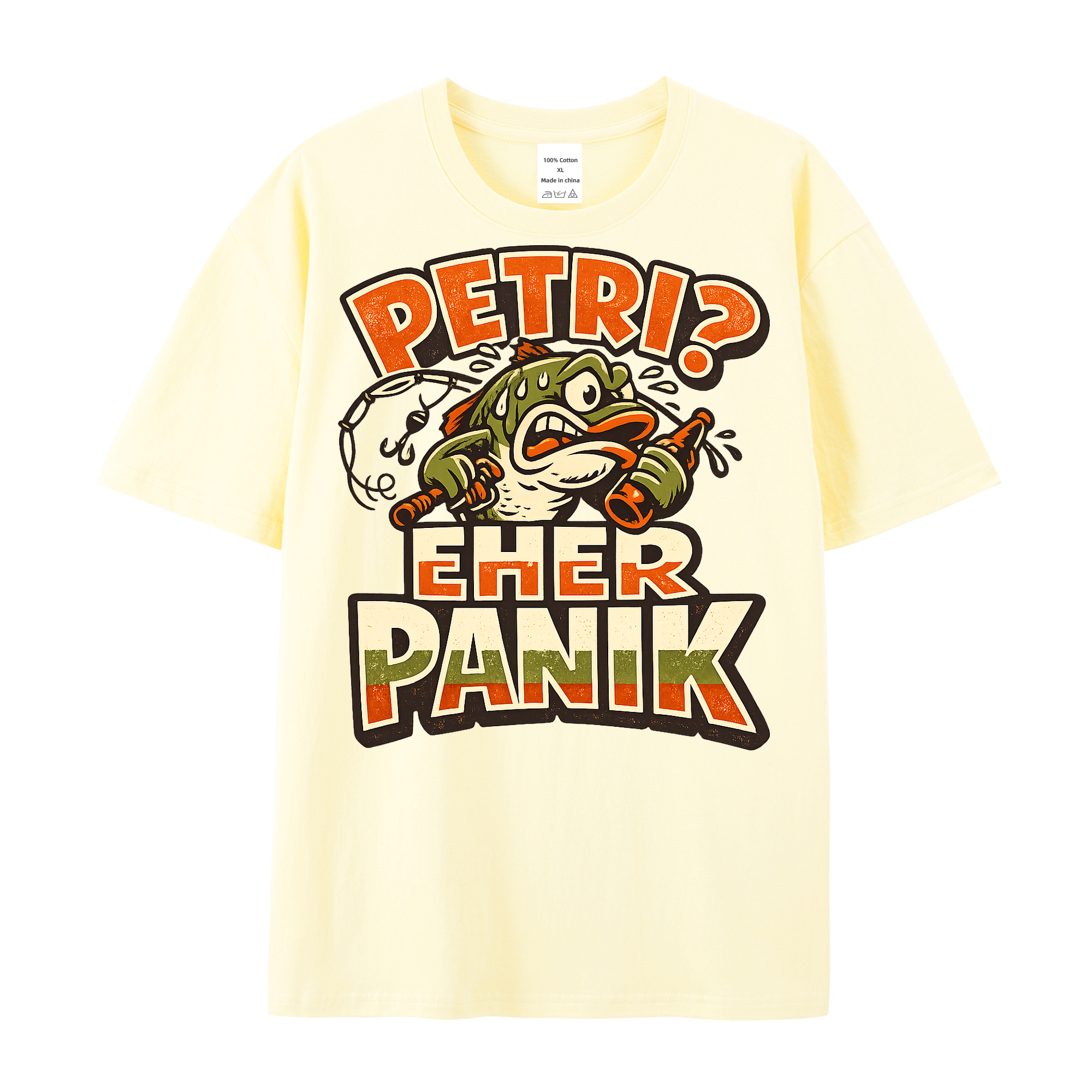 T-Shirt Petri Panik Anglerstyle