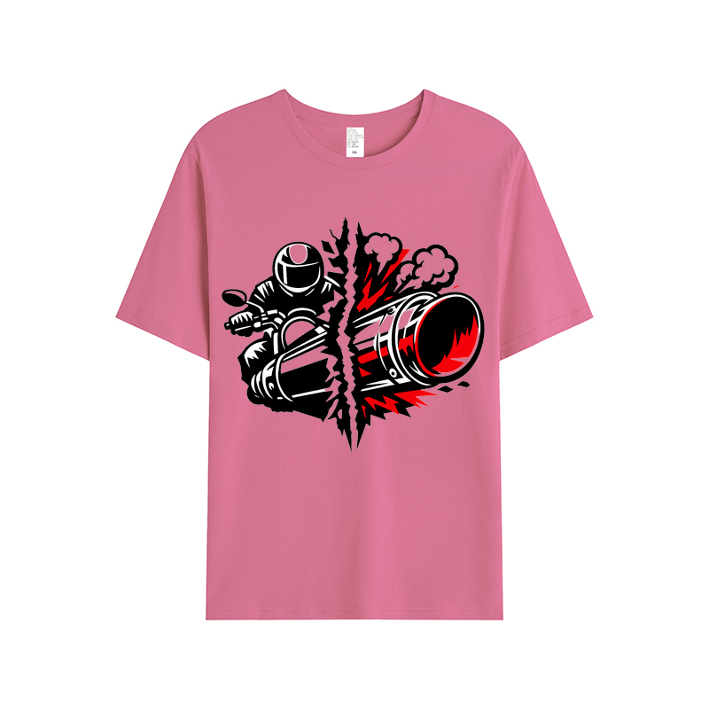T-shirt Auspuff-Ikone Vintage Parodie