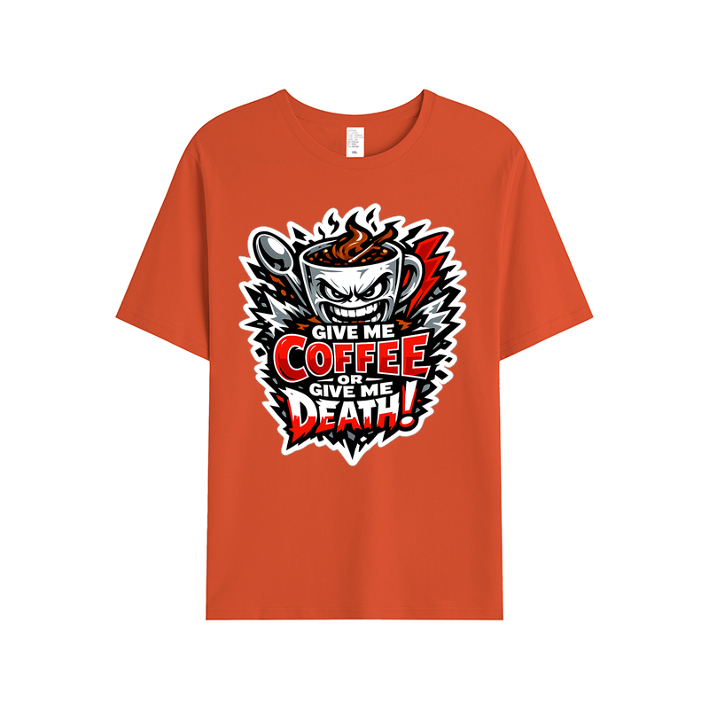 T-Shirt Espresso Riot Emblem: Rebellion für Kaffeekenner