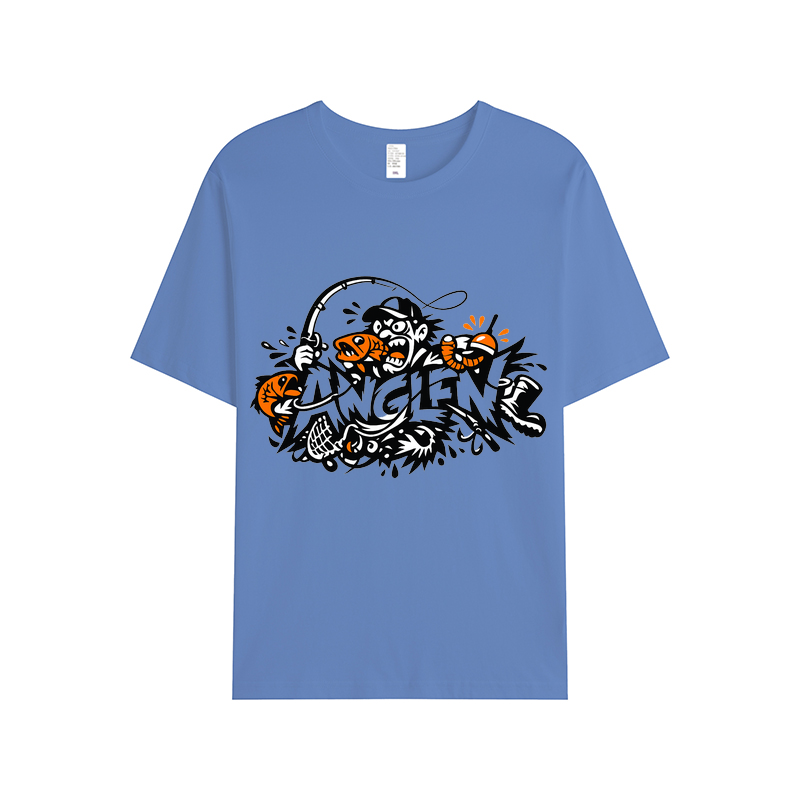 t-shirt Angelglück am Wasser