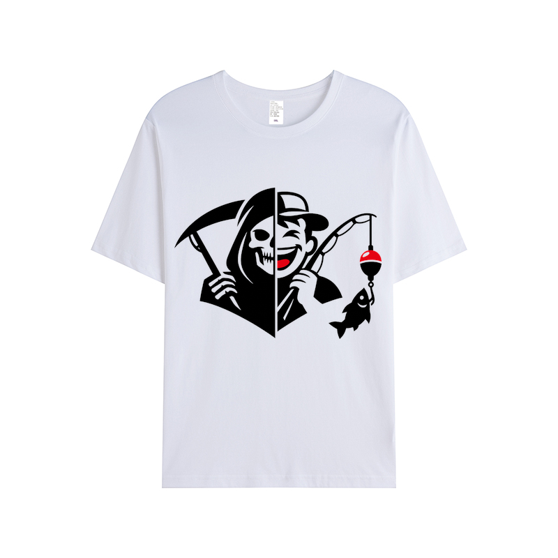 t-shirt Angelglück am Wasser