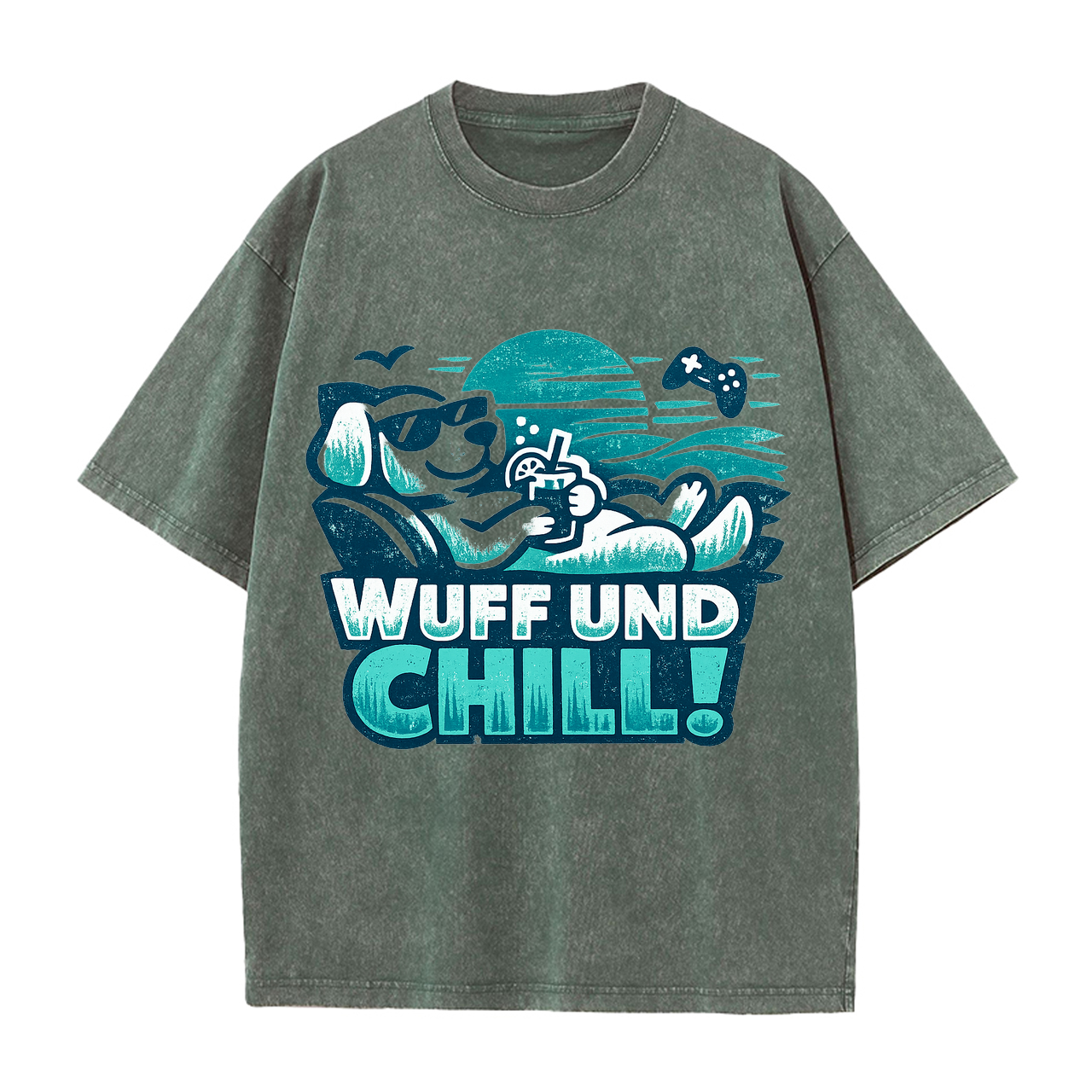 t-shirt Wuff & Chill Hundeliebe Style