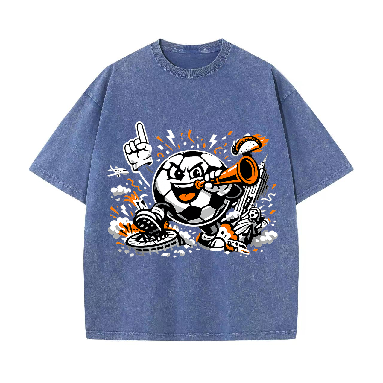 T-shirt Konfettiwirbel Chaos Vektorwirbel