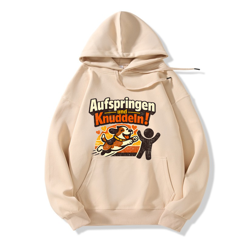 Hoodie KnuddelSprung Hundeliebe