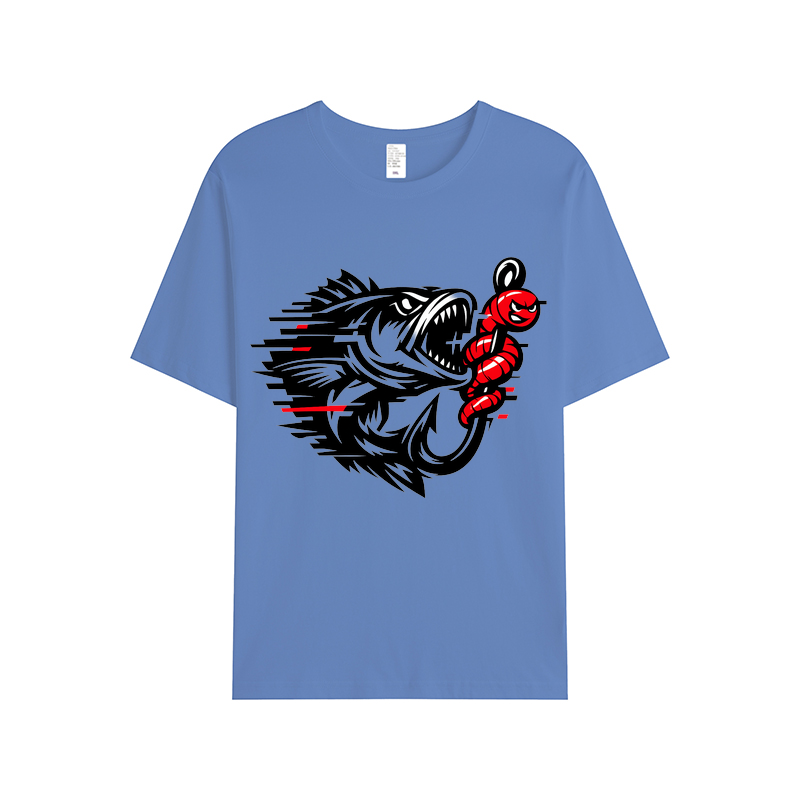 t-shirt Angelglück am Wasser