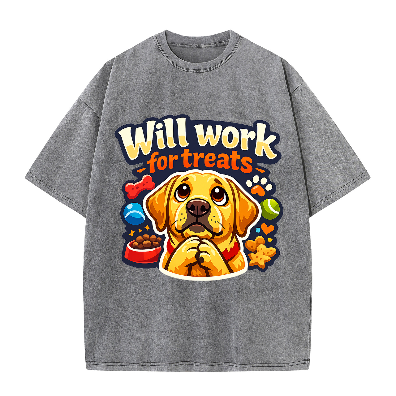 T-shirt Will Work For Treats Dog Lover