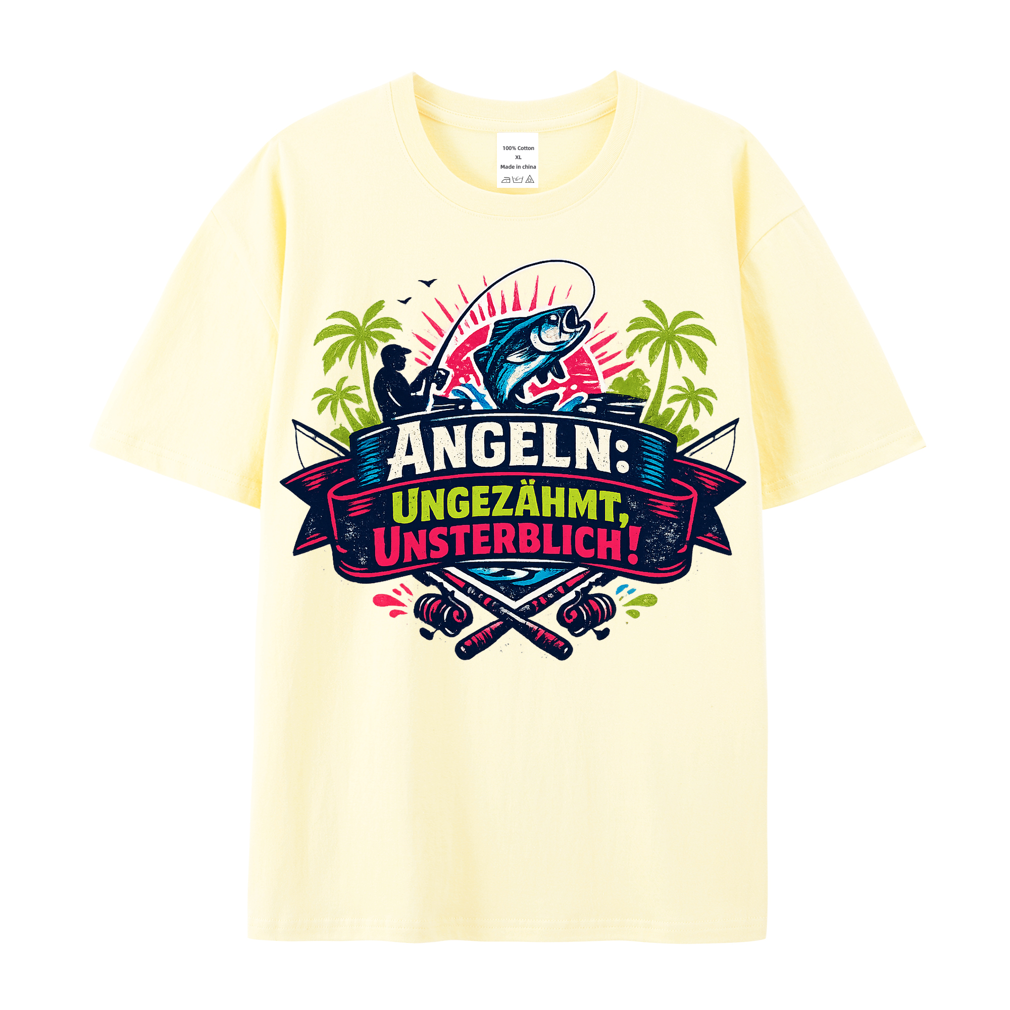 T-Shirt Anglergeist Unsterblich