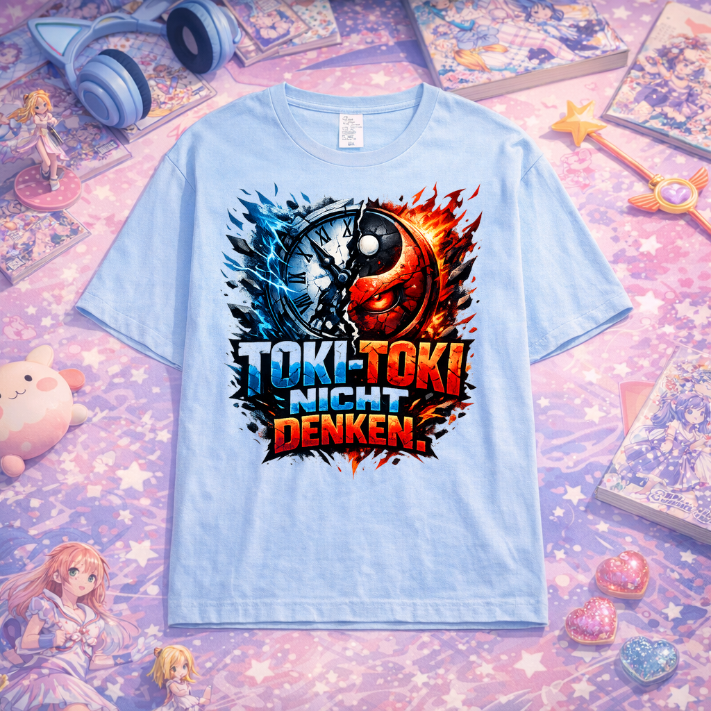 T-Shirt Toki-Toki Anime Chill Vibes