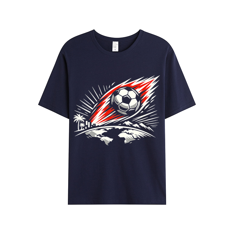 T-shirt Leuchtende Typowellen im Jubelmeer