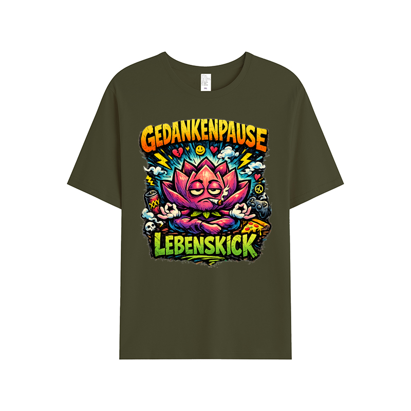 T-Shirt Gedankenpause Lebenskick Flow
