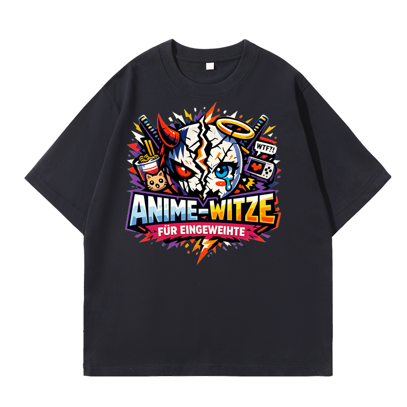 T-Shirt Anime Laughs für Eingeweihte