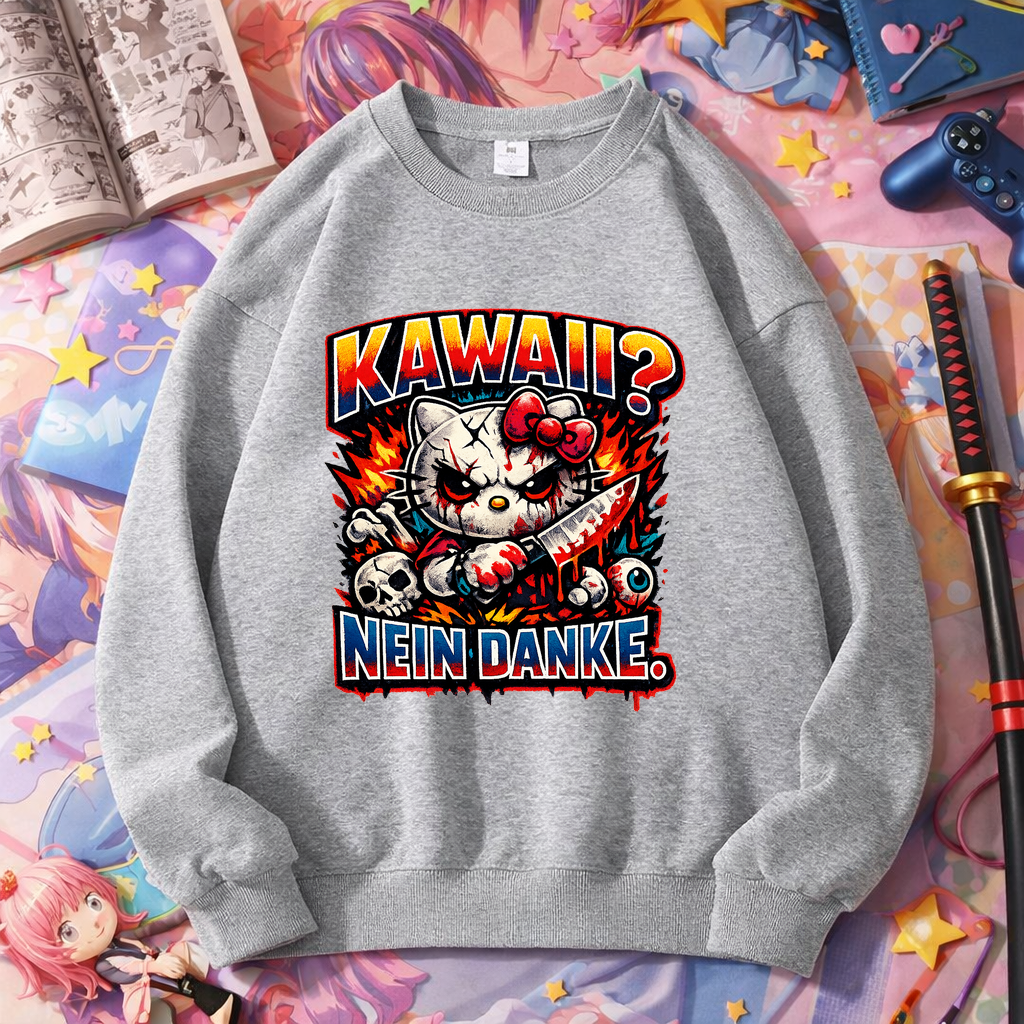 Sweatshirt Kawaii? Nein danke. Anime Rebel