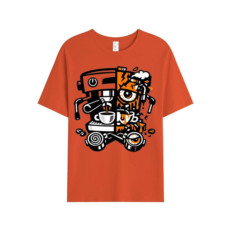 T-shirt Espresso Overthinker – Kaffee mit Gedanken
