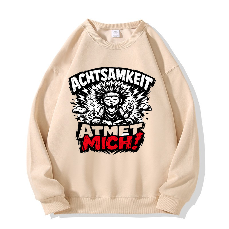 Sweatshirt Achtsamkeitsatem — Yoga Yogi Inspiration