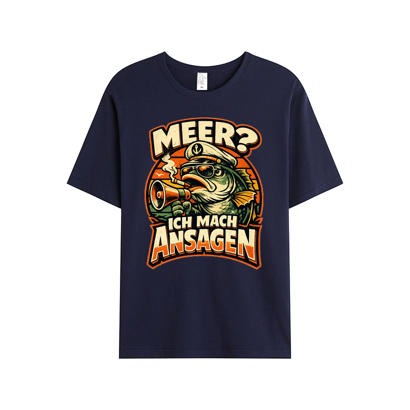 T-Shirt Meer Ansagen Angler Edition