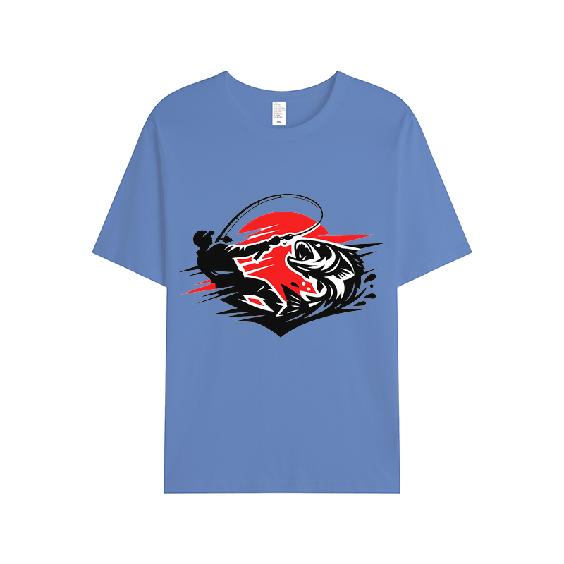 T-Shirt Anglerglück am Wasser