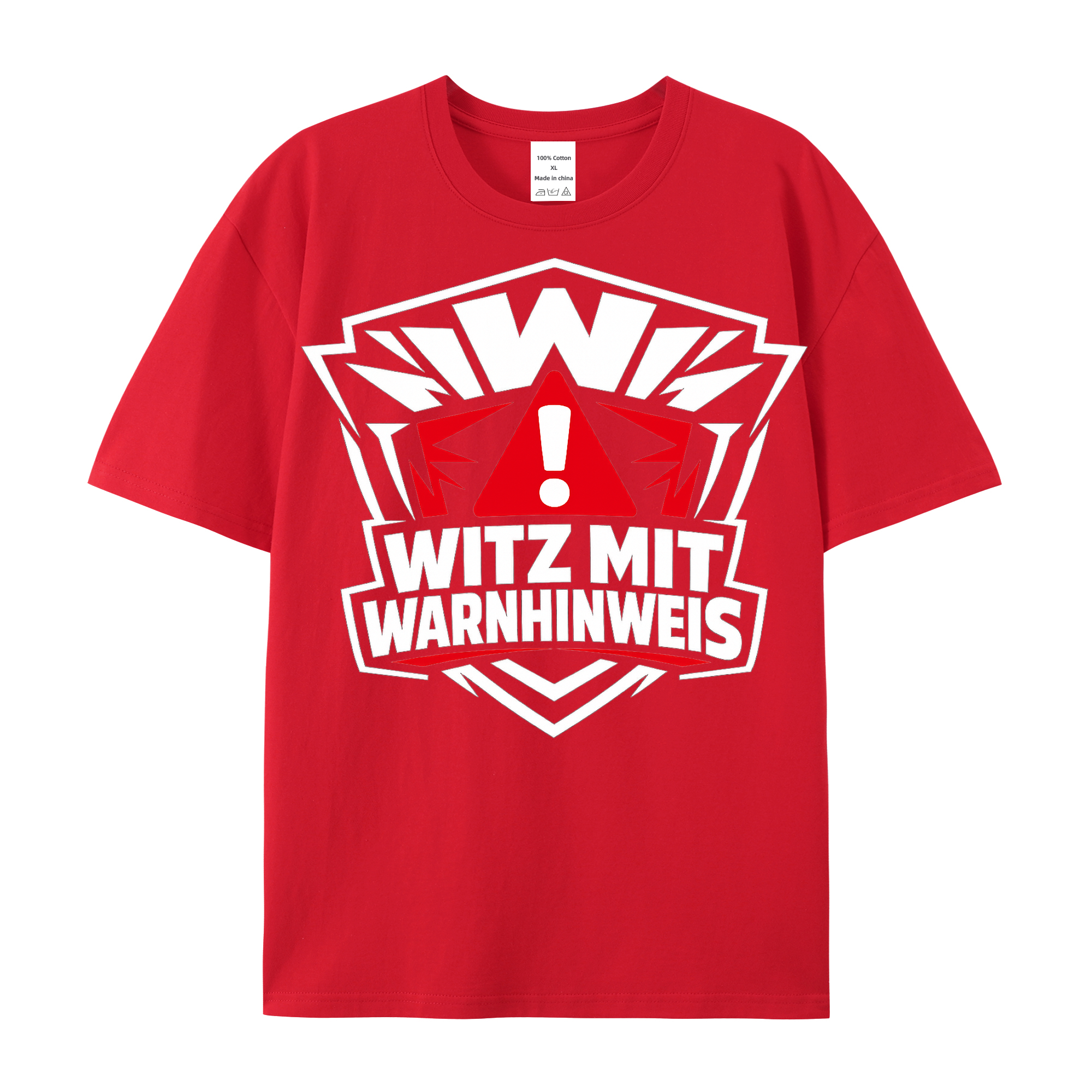 T-shirt Witzwächter Emblem Warnwitz 2026