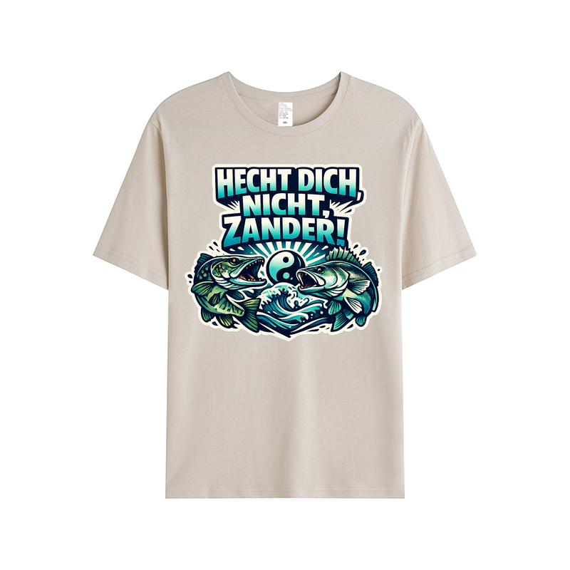 T-Shirt Hecht dich nicht, Zander! Spaß am Wasser