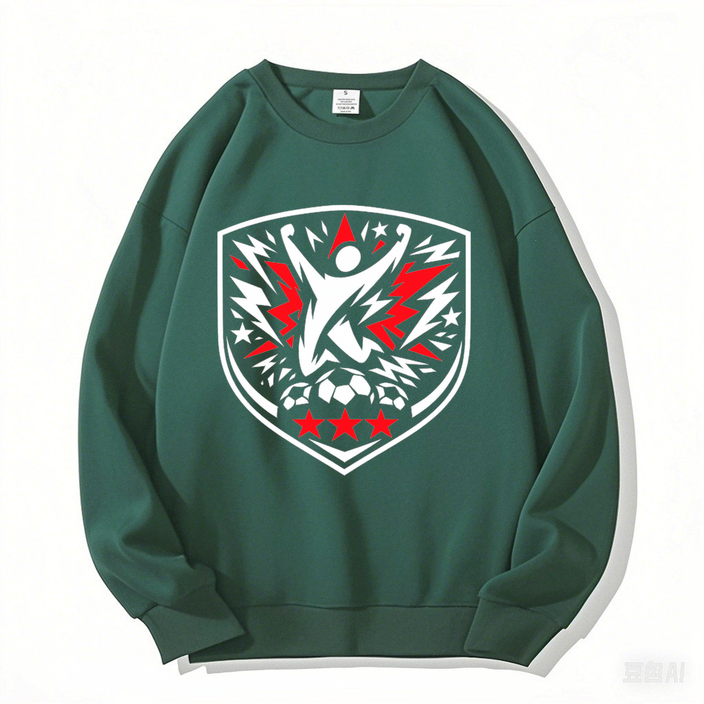 Sweatshirt Konfetti-Chaos im Lichtwirbel