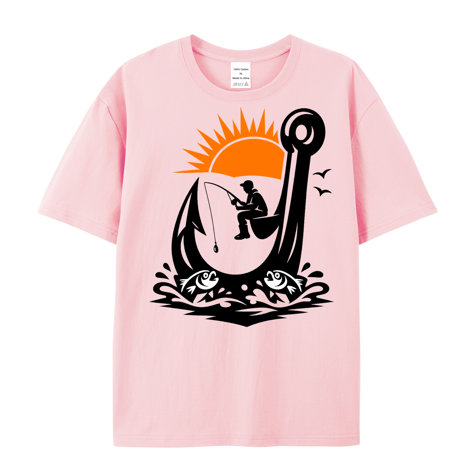 t-shirt Fischfang Flow