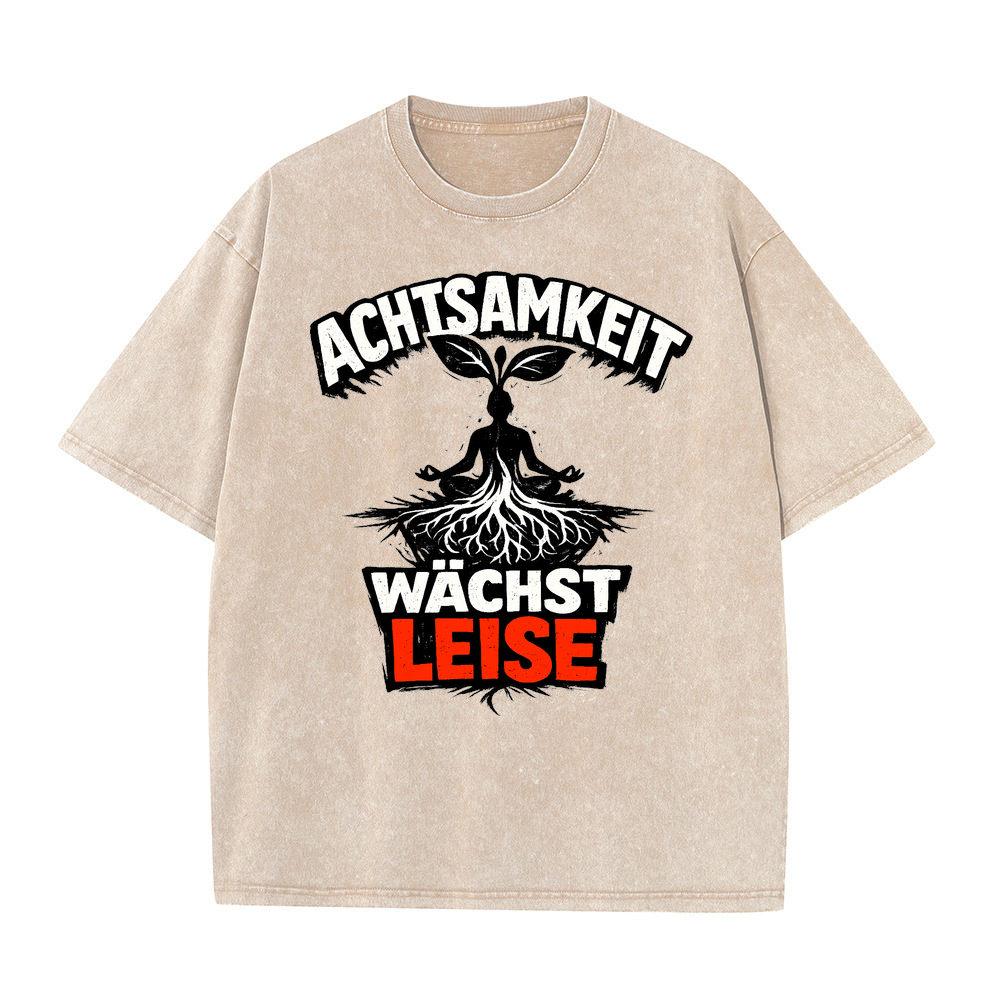 T-Shirt Achtsame Blüte