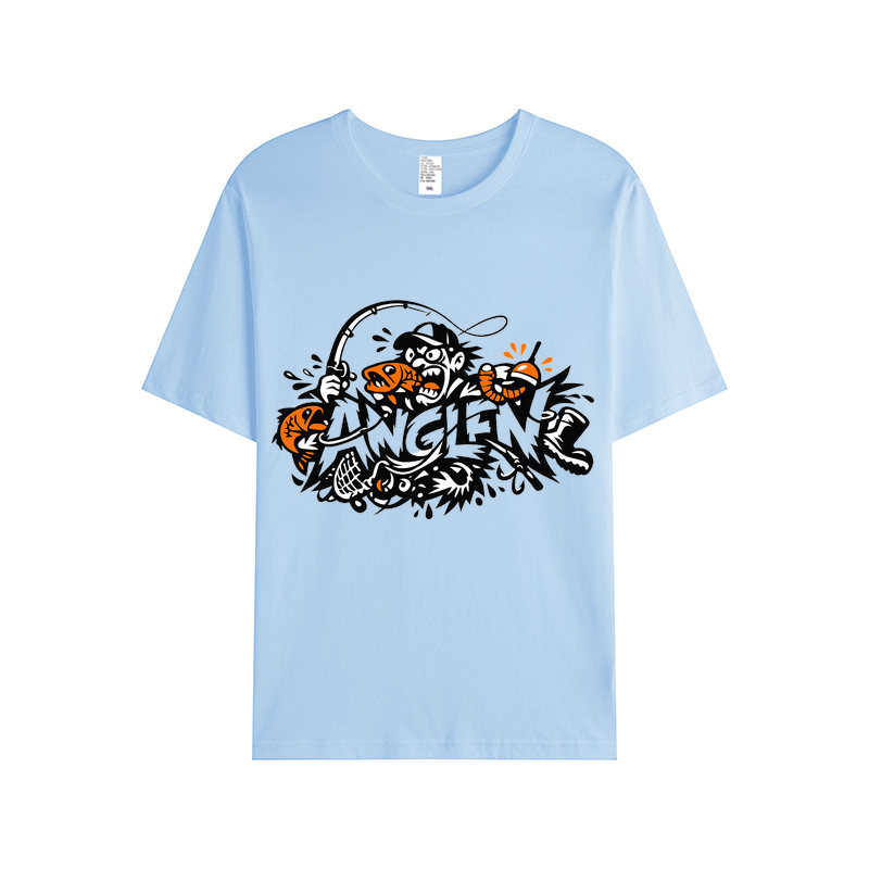 t-shirt Angelglück am Wasser