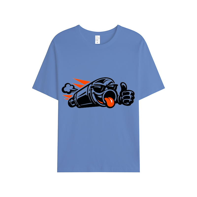 T-shirt Donnerrohr-Symbol der Straße
