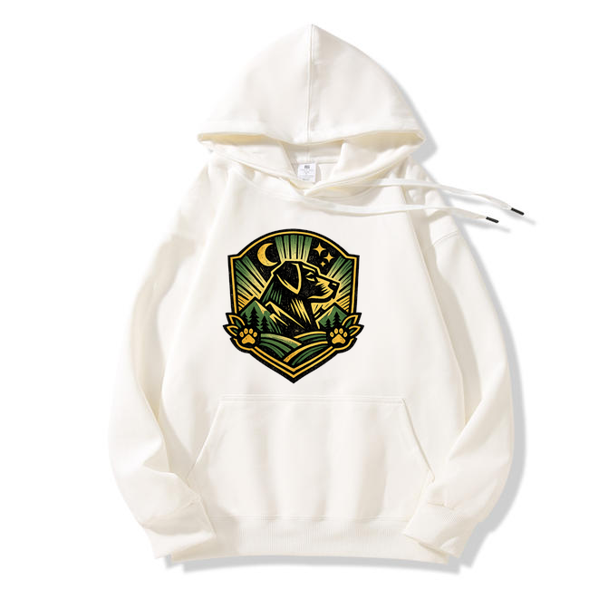 Hoodie Hundeliebe in jedem Stich
