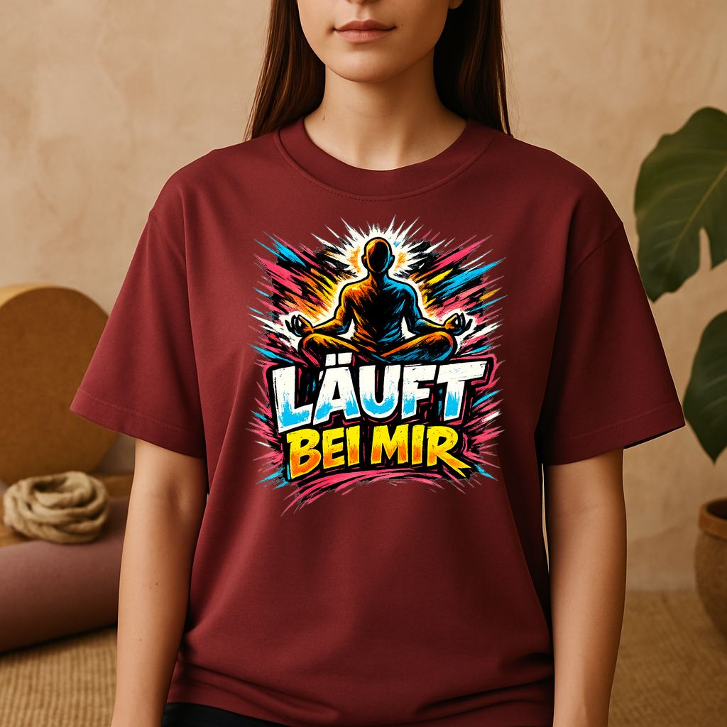 T-Shirt Yoga Flow Läuft bei mir