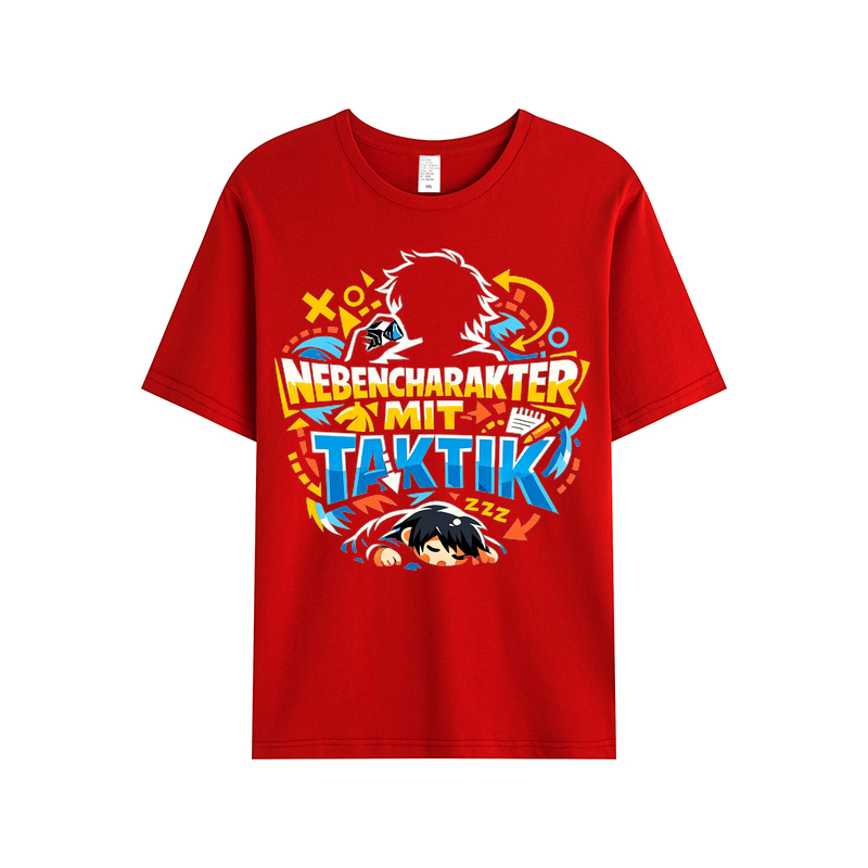T-Shirt Anime Taktikheld Nebencharakter Style